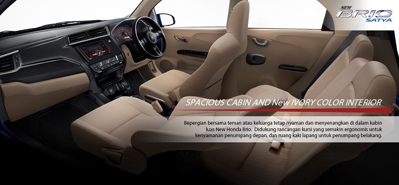honda malang brio interior