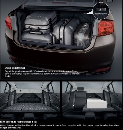 honda malang - new honda city bagasi