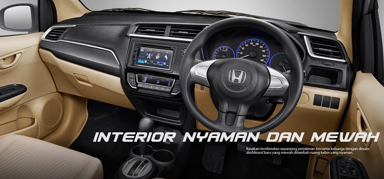 honda malang mobilio interior